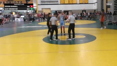 197Black lbs Rr Rnd 3 - Steven Burrell, Virginia vs Jack Wehmeyer, Columbia