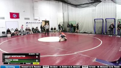 190 lbs Cons. Round 4 - Henry Wortkoetter, Wilson vs Tristen Webb, Hamburg