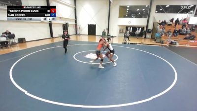 131 lbs Round 2 - Kendya Pierre-Louis, Indiana Tech vs Sian Rogers, Manchester