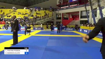LUKAS FREITAS PESSOA vs KLEBER BARBOZA ALVES 2023 World Jiu-Jitsu IBJJF Championship