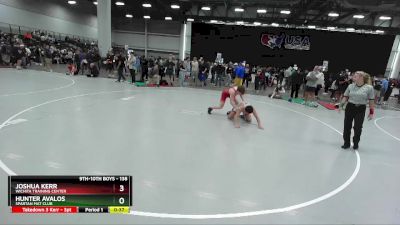 138 lbs Cons. Round 6 - Joshua Kerr, Wichita Training Center vs Hunter Avalos, Spartan Mat Club