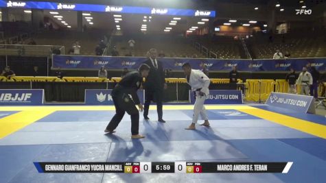 Gennaro Gianfranco Yucra Mancill vs Marco Andres F. Teran 2026 Pan Jiu Jitsu IBJJF Championship