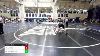 189 lbs Quarterfinal - Vincenzo LaValle, Hanover Park vs Caleb Marzolino, Abington Heights