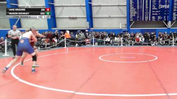 174 lbs Cons. Round 5 - Mason Gourley, Coast Guard vs Jake Deguire, Springfield