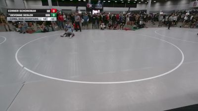 140 lbs Cons. Sub-quarters - DeVonne Sesler, South Dakota vs Conner Schoneman, Immortal Athletics WC