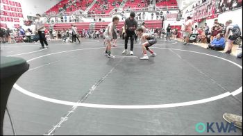 80 lbs Consi Of 8 #1 - Bowen Smith, Red Ryder Wrestling Club vs Kalon Cagle, Standfast