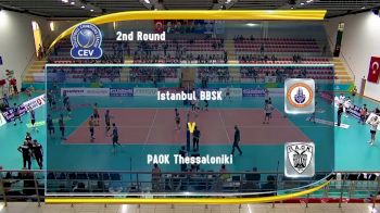2018 CEV Men's Champions League - ISTANBUL BBSK (TUR) vs. PAOK THESSALONIKI (GRE)
