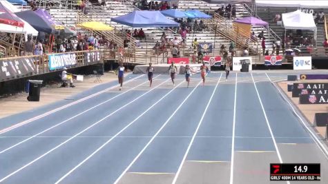 Youth Girls' 400m, Semi-Finals 1 - Age 14