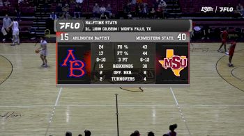 Replay: Arlington Baptist vs Midwestern State | Dec 20 @ 7 PM