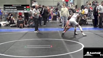 115 lbs Cons. Round 2 - Keaton Ballard, Haysville vs Najib Issoufou, Manhattan