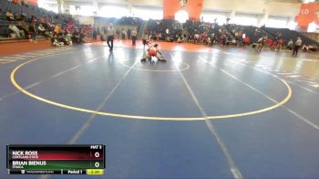 165 lbs Quarterfinal - Nick Ross, Cortland State vs Brian Bienus, Ithaca