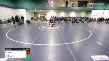 65 lbs Consi Of 8 #2 - Dominic Schuman, PA vs Mason Sigle, PA