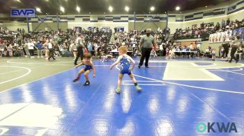 35 lbs Consolation - Jaxtyn Summitt, Newkirk Takedown Club vs Colt Manuel, Newkirk Takedown Club