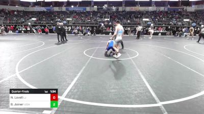 143 lbs Quarterfinal - Noah Lovell, Lone Jack vs Brennon Joiner, Legacy Wrestling