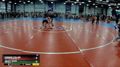 84 lbs Rd# 10- 4:00pm Saturday Final Pool - Grady Moos, Team Ohio vs Connor Collins, Backyard Brawlers