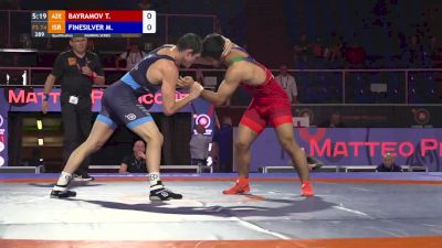 74 kg - Turan Bayramov, AZE vs Mitch Finesilver, ISR