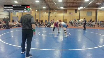 184 lbs Round 1 (6 Team) - Seth Martin, North Idaho College vs Isaiah Twait, Corban University