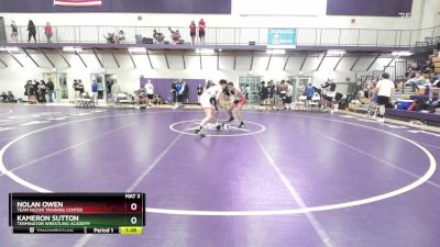 165 lbs Quarterfinal - Nolan Owen, Team Nazar Training Center vs Kameron Sutton, Terminator Wrestling Academy