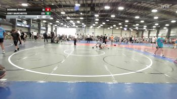 85 lbs Quarterfinal - Dominic Rocco, OHIO GOLD - MS vs Joey Barchetto, IRONWHALE - MS