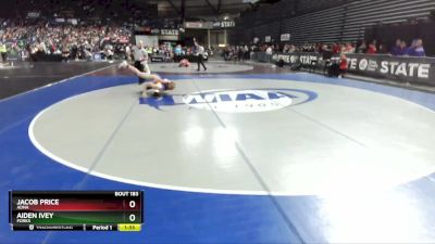 1B/2B 160 Quarterfinal - Aiden Ivey, Forks vs Jacob Price, Adna