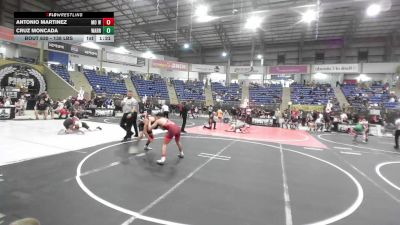 138 lbs Quarterfinal - Antonio Martinez, MO West vs Cruz Moncada, Warrior WC