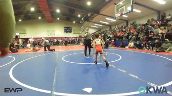 55 lbs Quarterfinal - Chance Chill, Perry Wrestling Academy vs Bowen Brown, Coweta Tiger Wrestling