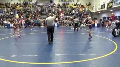 80 lbs Quarterfinal - Aj Pifer, Young Guns vs Case Whiteleather, SHWA