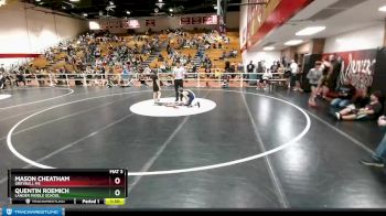 77 lbs 3rd Place Match - Quentin Roemich, Lander Middle School vs Mason Cheatham, Greybull MS