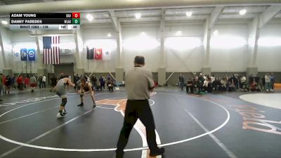 138 lbs Cons. Round 5 - Danny Paredes, Westlake vs Adam Young, Davis