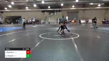 80 lbs Consolation - Israel Guevara, NM Gold vs Cannon Driscoll, Westshore WC