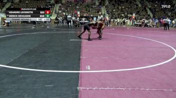 6A 175 lbs Champ. Round 2 - Keandre Leverette, Russell County vs Derick Devaughn, Mcadory