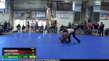 88 lbs Round 1 (6 Team) - Aiden Herndon, PA Alliance Black vs Dominic Thomas, POWA