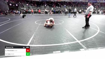 155 lbs Round Of 16 - Ethan Nicholas, Sourthen Arkansas Wrestling Academy vs Hayze Ivey, Southmoore SaberCats Wrestling