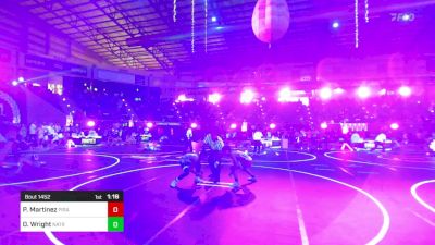 109 lbs Round Of 32 - Patrick Martinez, Pirates Wrestling vs Drew Wright, Natrona Colts