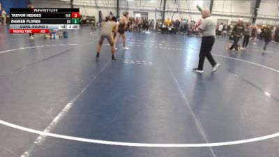Elite 141 lbs Cons. Round 3 - Trevor Hedges, Eureka vs Damien Flores, Quincy