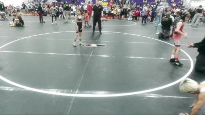 60 lbs Cons. Round 3 - Duke Zimmerman, C2X Academy vs Luciana Patacca, KC Elite Training Center