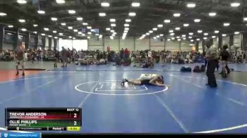 92 lbs Round 4 (6 Team) - Trevor Anderson, Agression Legionaries vs Ollie Phillips, Minion White