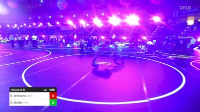 109 lbs Round Of 16 - Kellen Williams, Dodge City TC vs Cooper Butler, Widefield WC