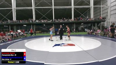 140 lbs Kennedy Quinn, Pennsylvania Blue vs Melodie Guzik-Upchurch, New Jersey