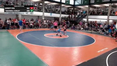 110-121 lbs Cons. Round 2 - Maxwell Corley, Collum Trained School Of Wrest vs Jarrett Ites, Premier Wrestling Center