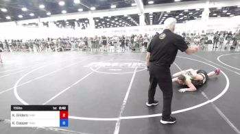 155 lbs Consolation - Keira Gilders, Threshold WC vs Katelyn Capper, Takedown Industries