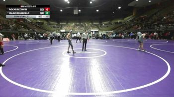 122 lbs Semifinal - Rocklin Zinkin, Buchanan vs Isaac Ronquillo, Bakersfield