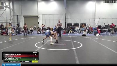 80 lbs Round 4 (6 Team) - Nathan Schuman, Mat Assassins vs Thomas Blewett, Team Germantown