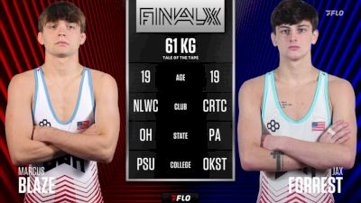61 kg Champ. Round 1 - Marcus Blaze, NLWC/TMWC vs Jax Forrest, Cowboy RTC/TWMC