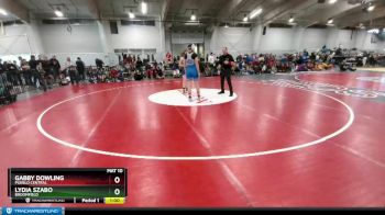 135 lbs Cons. Round 4 - Lydia Szabo, Broomfield vs Gabby Dowling, Pueblo Central