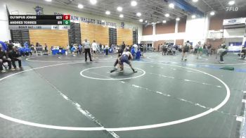 165 lbs Cons. Round 2 - Olympus Jones, Westview vs Andres Torres, Newport Harbor