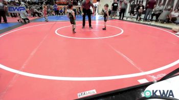 40 lbs Quarterfinal - Colt Keys, Tahlequah Wrestling Club vs Hastin Chitty, Gore Pirates Youth Wrestling