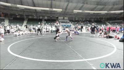 52 lbs Rr Rnd 2 - Raelynn Traweek, Mojo Grappling Academy vs Luke Baysinger, Shelton Wrestling Academy