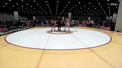 135 lbs Champ. Rd Of 32 - Kendall Clayton, Heartland Wrestling Academy vs Kadi Wise, Borger Wrestling Club