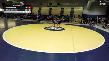 197 lbs Quarterfinal - Isaiah Manning, Greensboro vs Gavin Layman, Ohio Northern